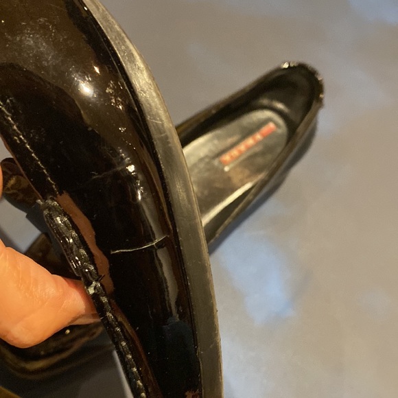 Prada leather shoes (Loafers) - Picture 3 of 4